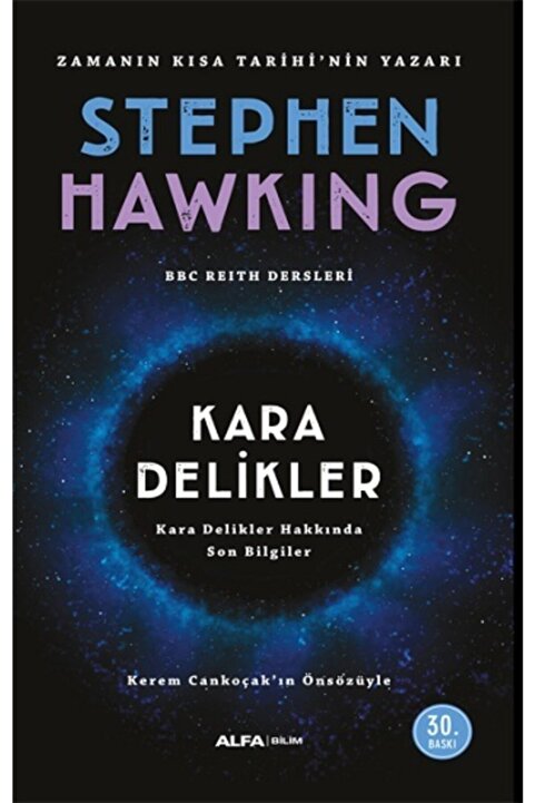 Alfa Yayınları Kara Delikler (kara Delikler Hakkında Son Bilgiler) Stephen Hawking