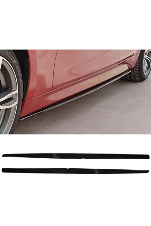 MKG Seat Leon 2012-2020 F30 Düz Model Yan Marşpiyel 2 Adet Piona Black