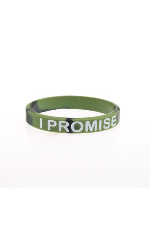 PurpleJam Lebron James Haki Yeşil Askeri Model I Promise Bileklik
