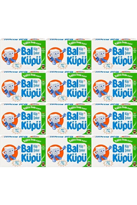 Bal Küpü Balküpü Küp Şeker 12 X 1000 gr