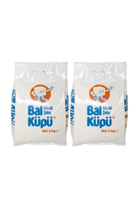 Bal Küpü Balküpü Kristal Toz Şeker 2 X 3 Kg