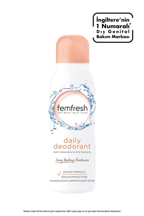 Femfresh Genital Bölge Deodorantı Sprey 125 ml Fiyatı, Yorumları - Trendyol