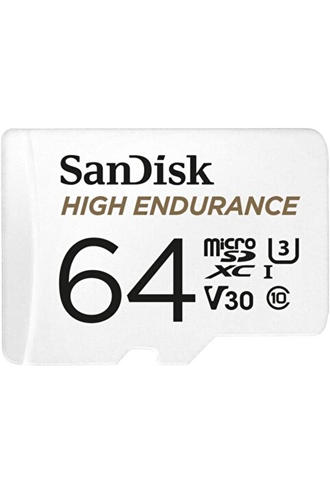Sandisk High Endurance 64gb Sdsqqnr-064g-gn6ıa Micro Sdxc 100/40mb/s C10 V30 Hafıza Kartı