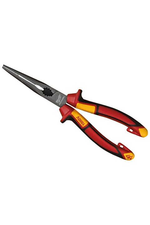 Milwaukee T4932464564 Ağır Hizmet Tipi Vde Elektrikçi, Izoleli Karga Burun Pense 205mm