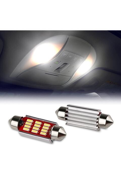 FRT Ottoman Sofit Led Canbus 39mm Iç Aydınlatma Plaka Lamba T10 2 Adet