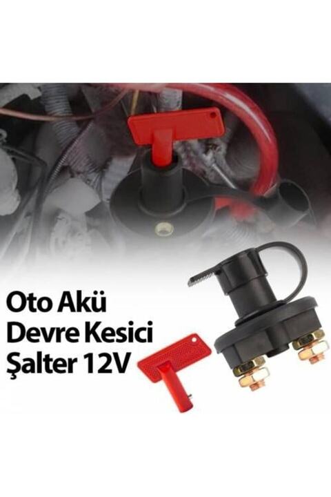 GPR AUTO PARTS Oto Akü Devre Kesici Şalter 12v