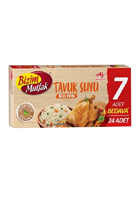 Bizim Mutfak Serbest Gezen Tavuk Bulyon 240  gr 24'lü