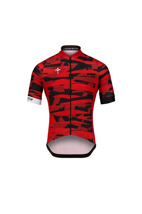 Wilier Triestina Vibes 2.0 Kırmızı Bisiklet Forması - M