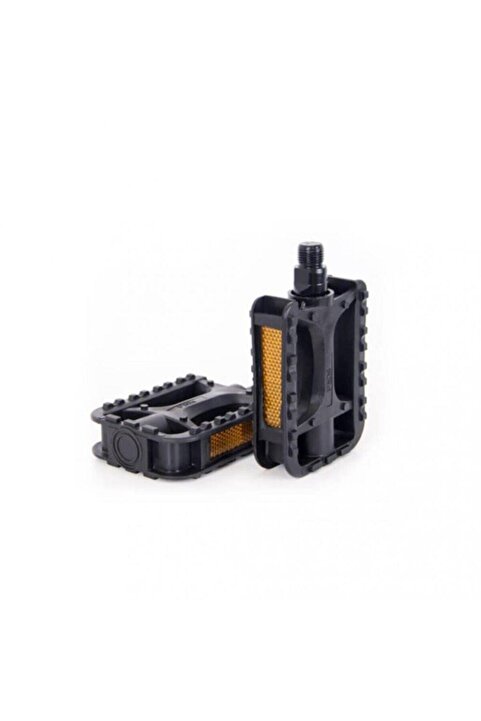 Asroya Mtb Bisiklet Pedal Siyah Reflektörlü [takım] 24-26-27,5-28-29 Jant Uyumlu