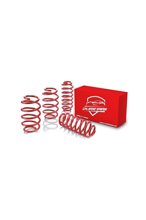 ctk Vw Jetta (2011-2019) 50 Mm Spor Helezon Yay Spor Springs 4 Lü Set