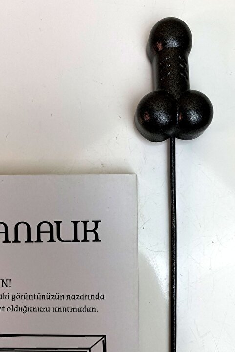 FANTASTİK SANAT ATÖLYESİ Dekoratif Siyah Renk Bereket Figür Kitap Ayracı