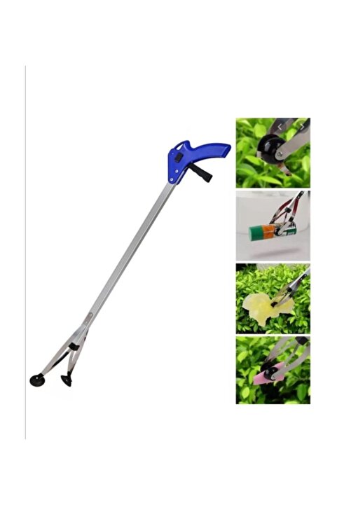 Genel Markalar Çöp Toplama Aparatı 90 Cm Cöp Toplama Kıskacı Yengeç Çöp Toplama Kıskacı