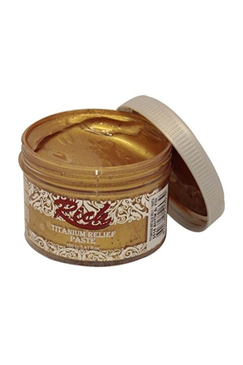 Rich Titanium Metalik Rölyef Pasta 160 cc 5516 ANTİK ALTIN