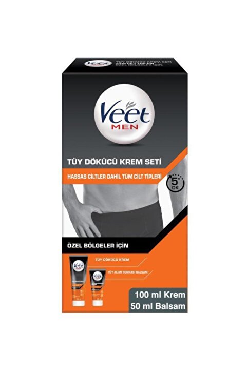 Veet Özel Bölgeler İçin Tüy Dökücü Krem Seti 100&50 ml