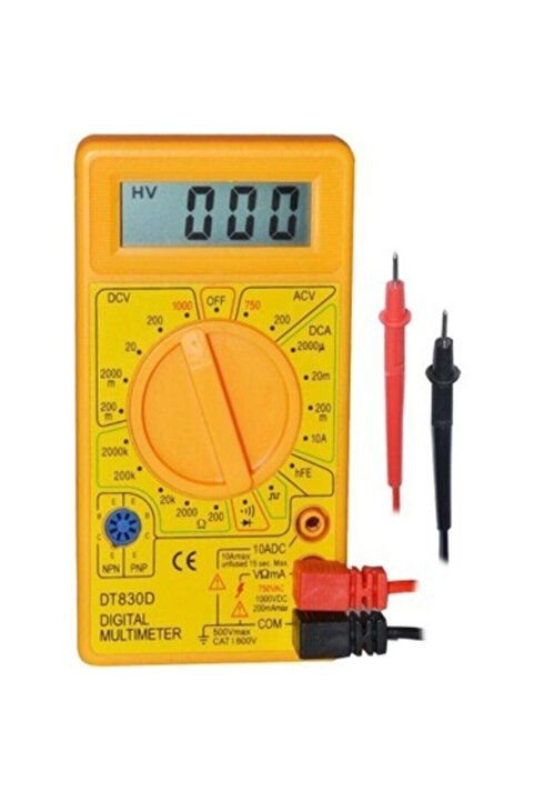 Genel Markalar Dt-830d Dijital Multimetre Avometre Dijital Ölçü Aleti