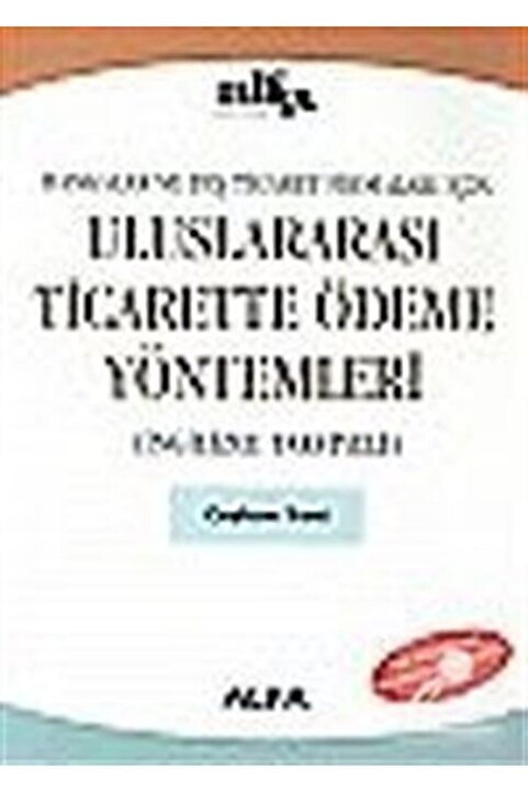 Alfa Yayınları Uluslararası Ticarette Ödeme Yöntemleri