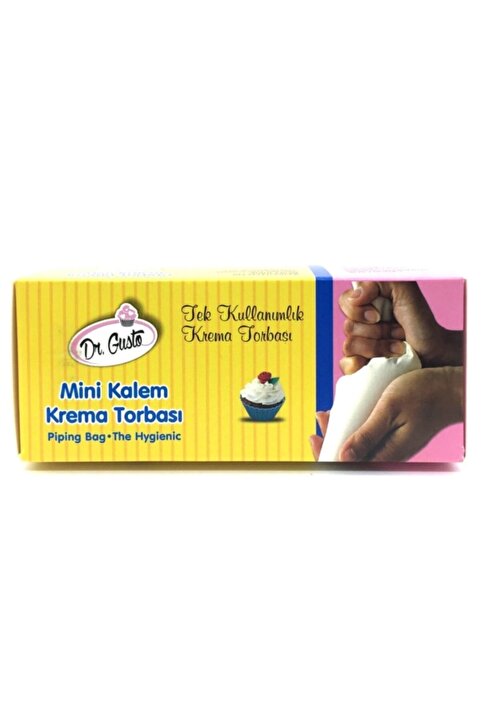 Genel Markalar Tek Kullanımlık Mini Kalem Krema Torbası 72 Adet Plastik TR