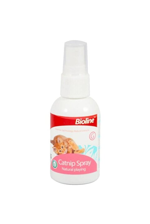 Bioline Catnip Spray Kedi Nanesi Kedi Spreyi Kedi Otu Catnip Sprey Fısfıs 50ml