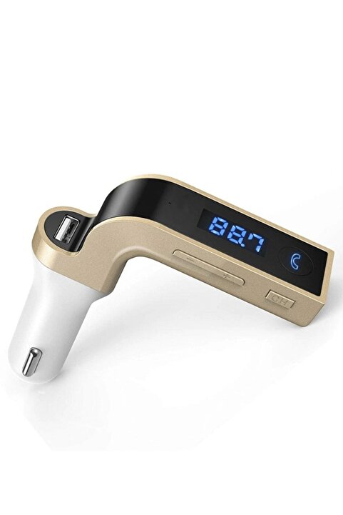 MEZİGARC Universal Bluetooth Araç Müzik Kiti Araba Oto Carg7 Mp3 Çalar Fm Transmitter Cihazı Araç Içi Şarj