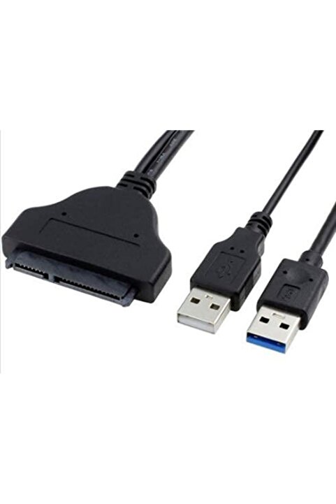 Alfais 5142 Usb 3.0 2.5 3.5 Inç Sata Ssd Hdd Harddisk Çevirici Dönüştürücü Adaptör Kablosu K