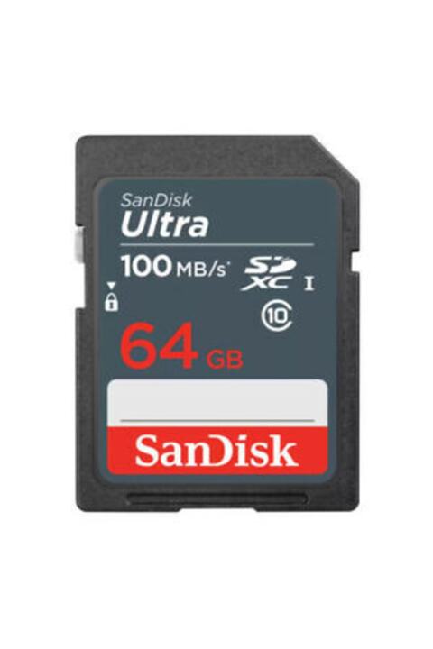 Sandisk Ultra 64gb 100mb/s Sdxc Hafıza Kartı Sdsdunr-064g-gn3ın SD KART (MİKRO DEĞİL)