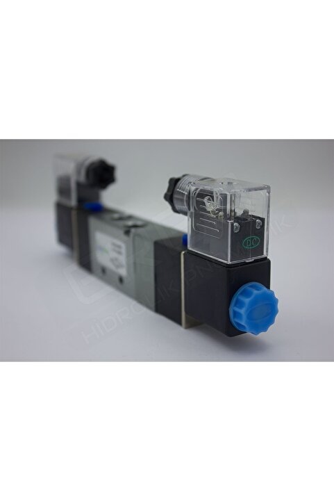 EXPFLEX 12v Araç Air Valfi 1/4 5-3 Çift Bobin Valf