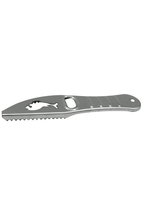 AlbaStar Paslanmaz Inox Krom Balık Pulu Temizleyici Sılver