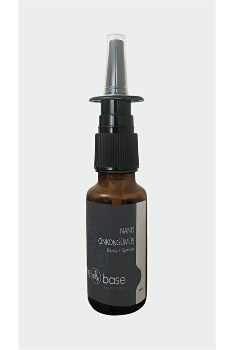 the base less is more Nano Çinko&gümüş Burun Spreyi 20 ml