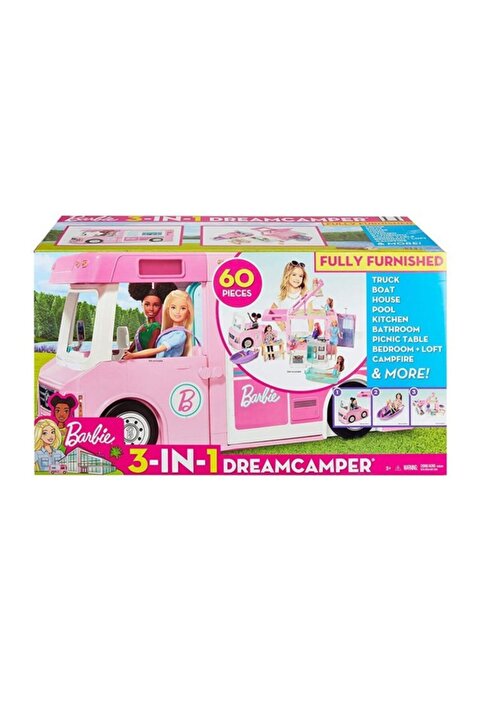 Barbie Üçü Bir Arada Rüya Karavanı