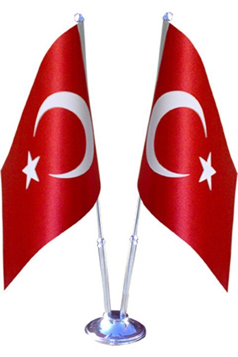 Genel Markalar Masa Bayrağı 2li TÜRK