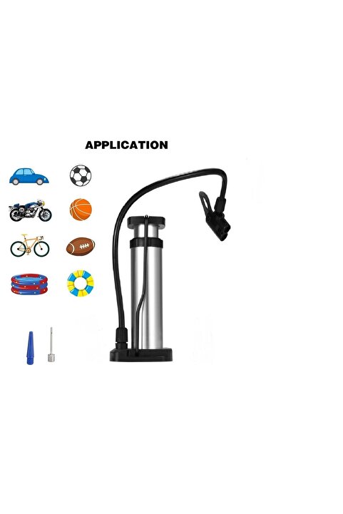 Genel Markalar Bisiklet Pompa Lastik Hava Şişirme Pompası Araba Motor-bisiklet-top-bot