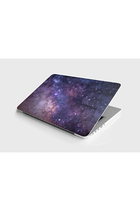 Genel Markalar Mor Kaplama Etiketi Astronomik Laptop Sticker