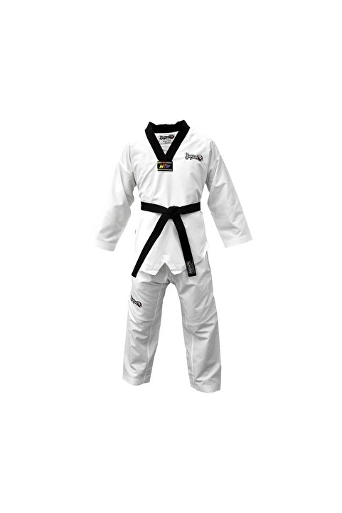 Dragondo 13120 Fighter Siyah Yaka Taekwondo Elbisesi