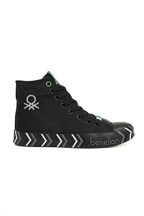 Benetton ® | Bn-30625-3374 Siyah Siyah - Kadın Spor Ayakkabı