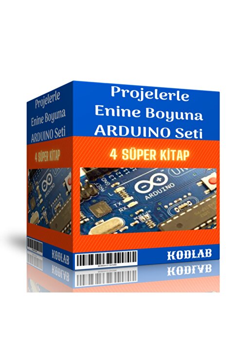 Enine Boyuna Eğitim Projelerle Arduıno Eğitim Seti (4 Süper Kitap)