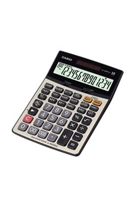 Casio DJ-240D Plus İşlem Kontrollü 14 Hane Masa Üstü Hesap Makinesi