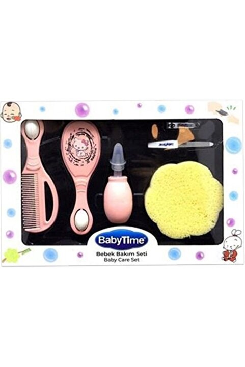 Babytime Bebek Bakım Seti Bt512 -pembe