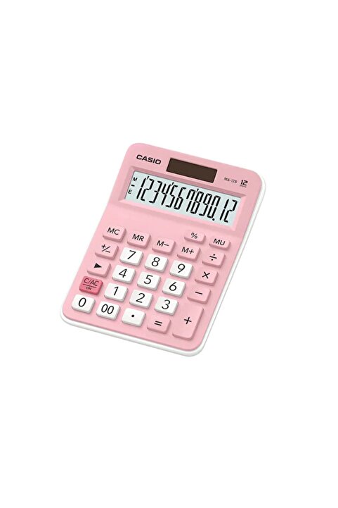 Casio Pembe 12 Hane Masa Üstü Hesap Makinesi Mx-12b-pk