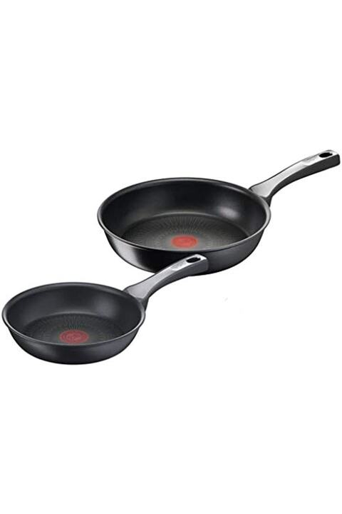 TEFAL Titanyum 6X UnlimitedOne İndüksiyon Tabanlı 20/26 Cm 2'li Tava Seti - 2100116645
