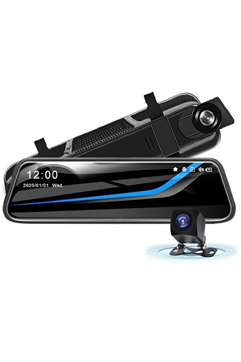 Wevolt Mb-500 10" 2,5d Class Dokunmantik Hıgh Tech Ekran Araç Içi Çift Kamera Gece Görüşlü. Araç Kamera.