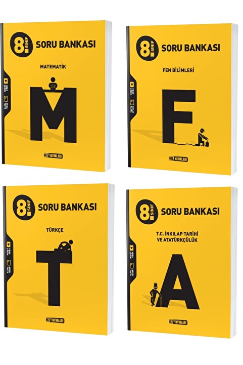 Hız Yayınları Hız Lgs 2023 8. Sınıf Matematik Türkçe Fen Inkılap Tarihi Soru Seti 4 Kitap