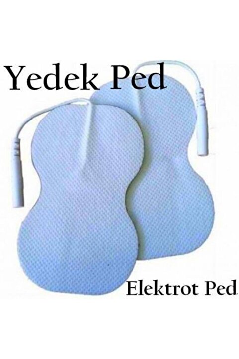 Nordmende 4 Adet Yedek Tens Pedi Elektro Ped Set Iğneli Tüm Kablolara Uyumlu Tens Pedi