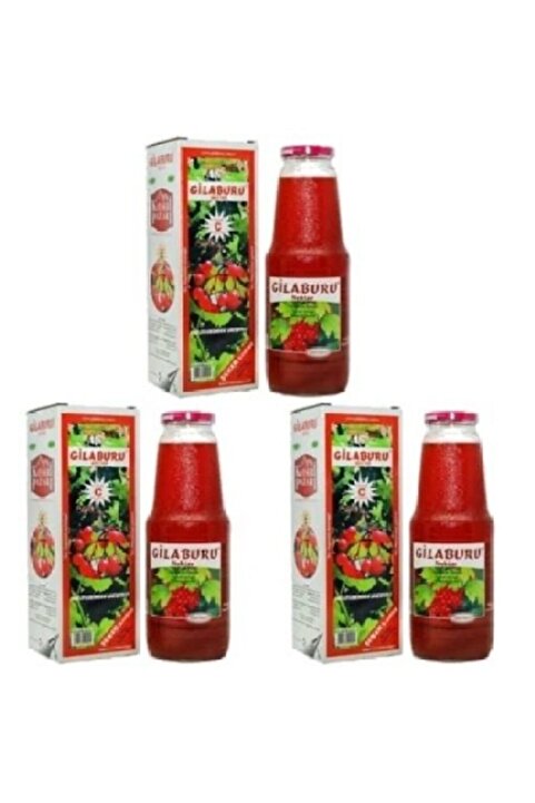 Kayseri Pazarı Gilaburu Nektar Suyu 1lt X 3 Adet