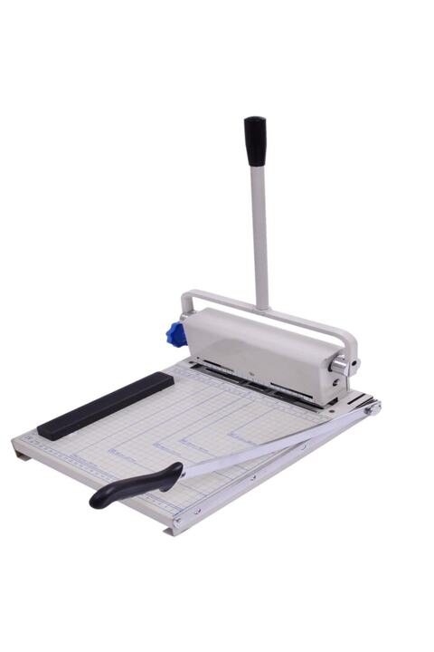 OFFICE FORCE Of-210 A4 Kağıt Kesme Giyotini Ve 10 Mm Delme Makinesi
