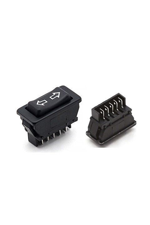 allestock Universal Cam Açma Kapama Düğmesi Anahtarı 5 Pin Rocker Switch - 7700676698