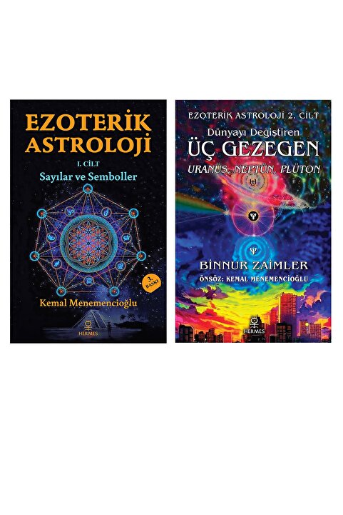 Hermes Yayınları Ezoterik Astroloji - 1. Cilt / Ezoterik Astroloji 2. Cilt (2 Kitap Set)