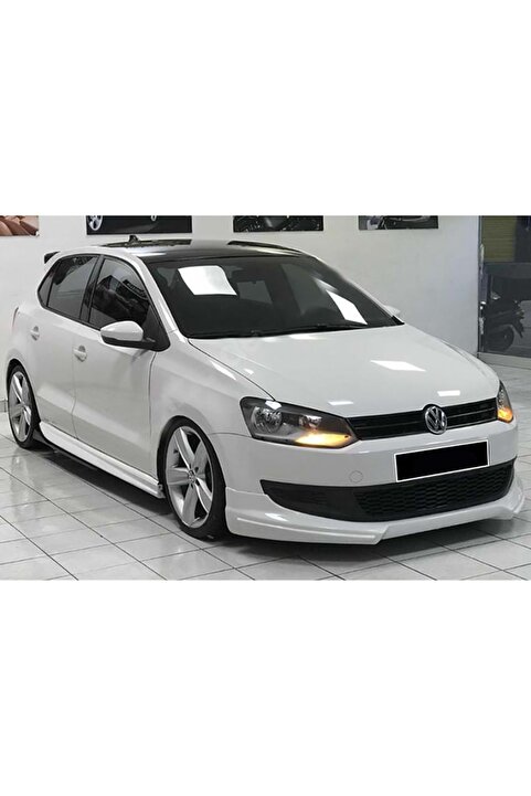 HasAkman Vw Polo Aero Yan Marşpiyel Seti Mat Siyah Plastik 2009 Ve 2017 Arası