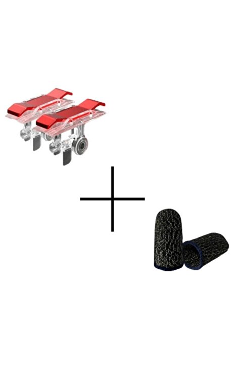 Genel Markalar (1 ÇİFT TETİK 1 ÇİFT ELDİVEN) Parmaklık Eldiven Ve Tetik Düğmesi (E9) Set A Kalite