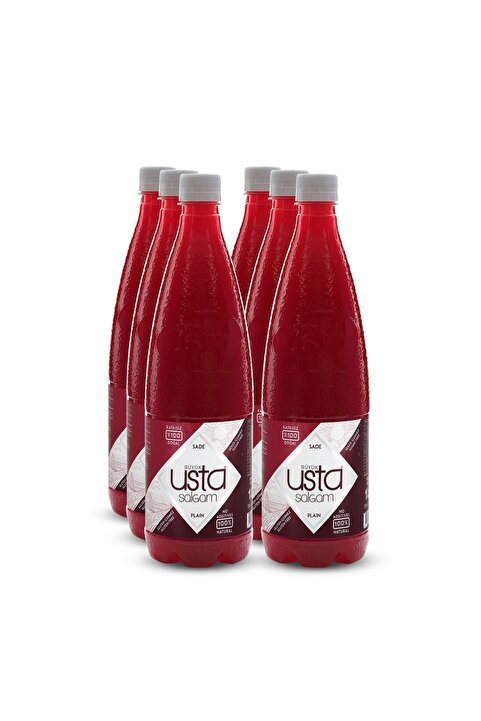 Büyük Usta Şalgam Acısız 1 Lt 6'lı