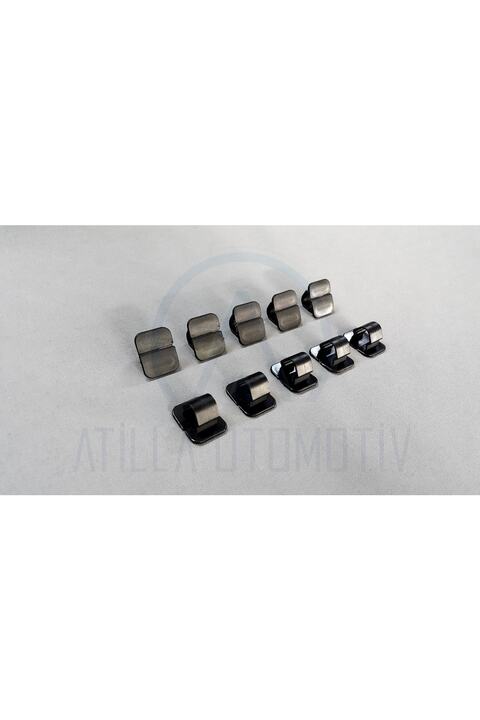 Fabrikasyon Seat Cordoba 6k 6l 1993-2009 Kaput Izolasyon Klipsi 10 Adet Uyumlu